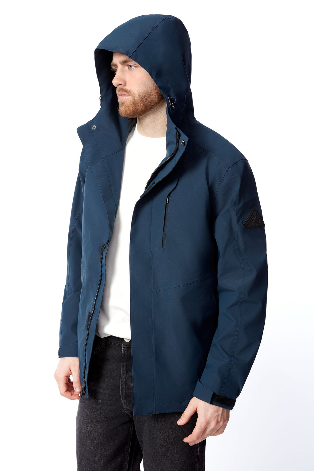 HUDSON | VESTE DE PLUIE POUR HOMME, BLEU MARINE