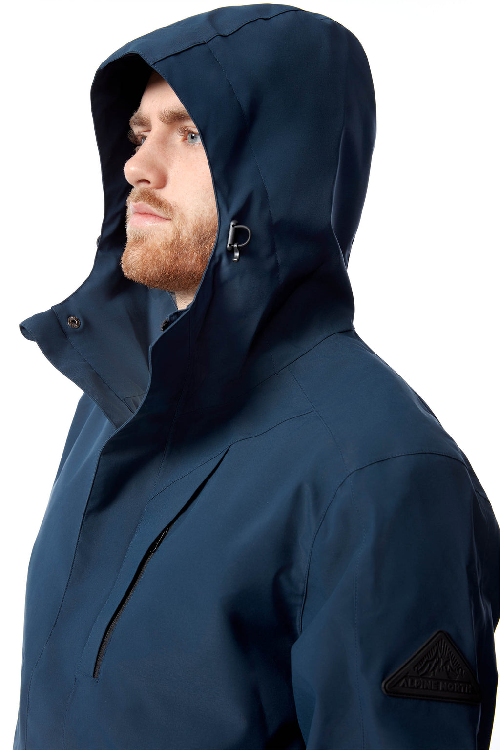 HUDSON | VESTE DE PLUIE POUR HOMME, BLEU MARINE