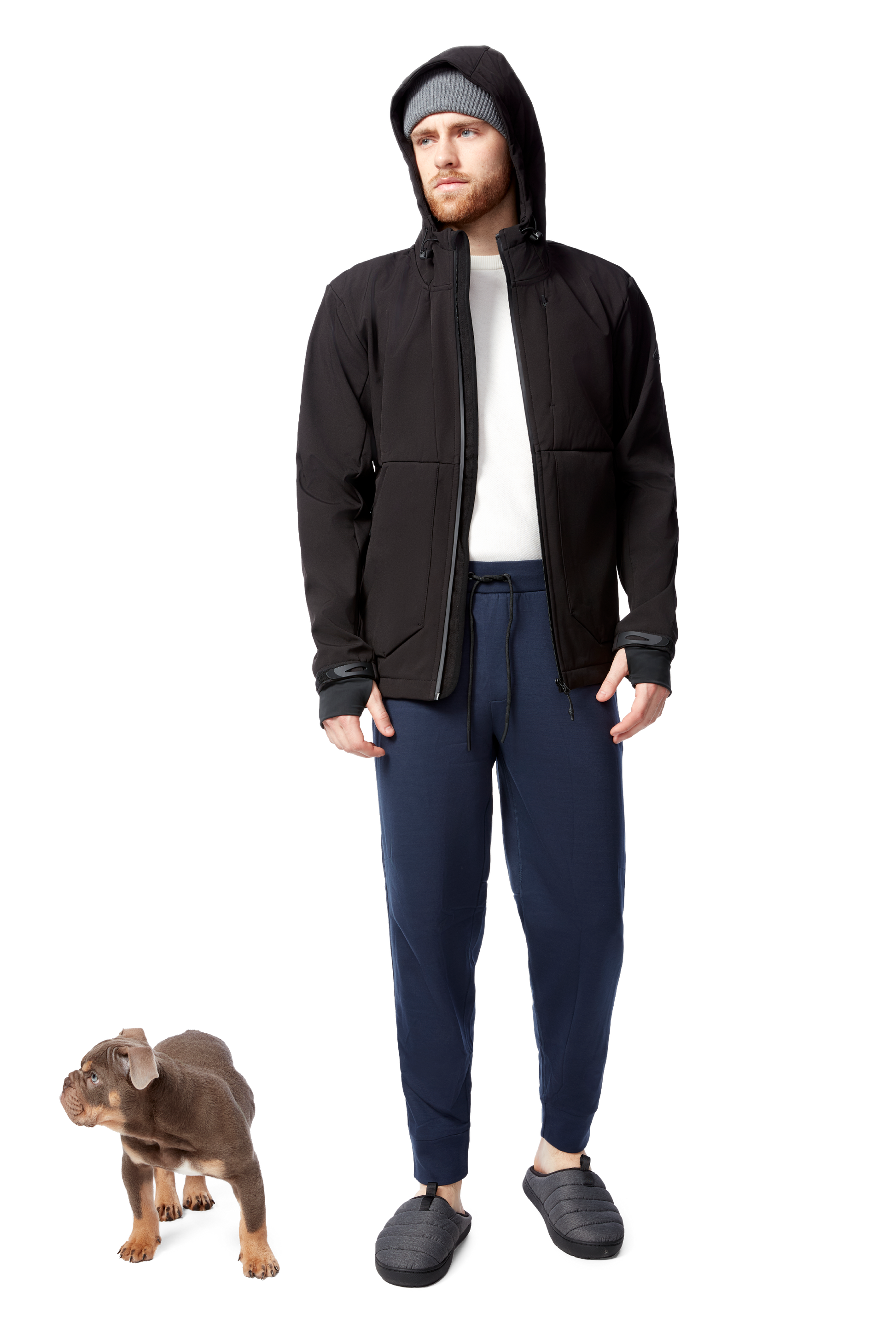 RIDGE | MEN'S JOGGER PANTS, NAVY