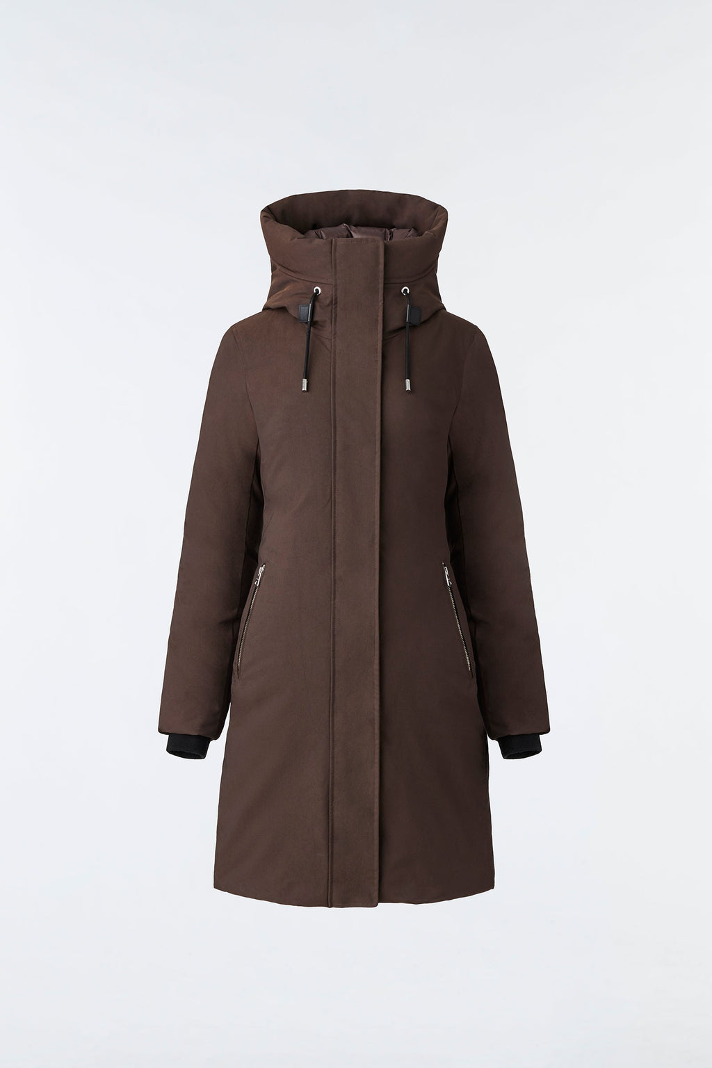 SHILOH 2-in-1 fitted down coat with removable bib