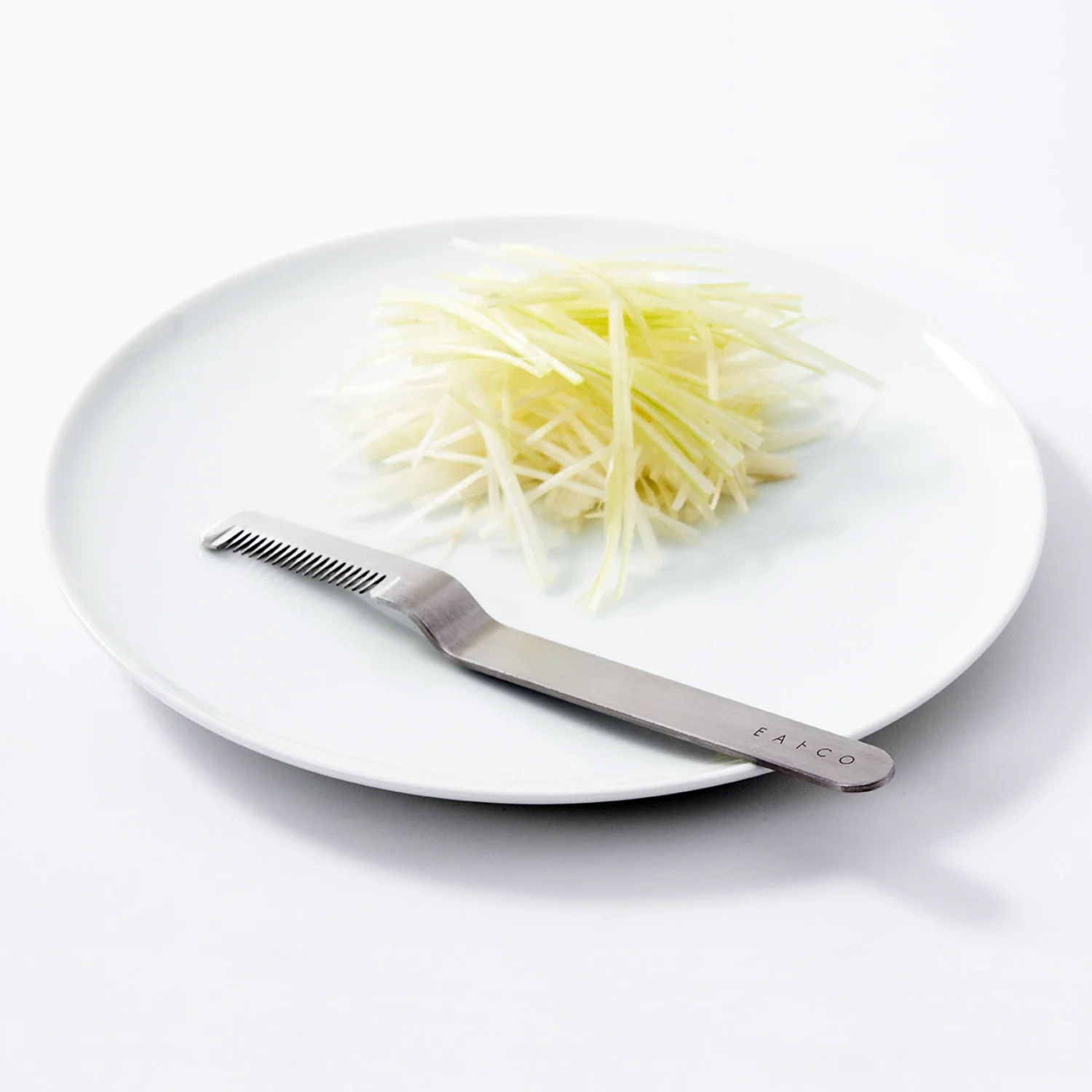 Coupe-poireaux Eatoco Saku – Outil japonais en acier inoxydable pour légumes fibreux