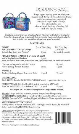Sac Poppins - Aunties Two Patterns