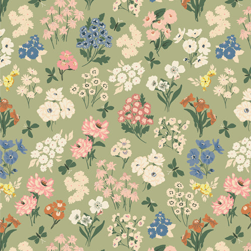 AGF A Year in Petals; Bountiful Garden Day, 1/4 yard