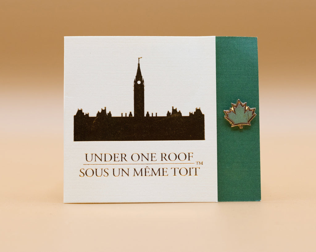Maple Leaf Pin Gold