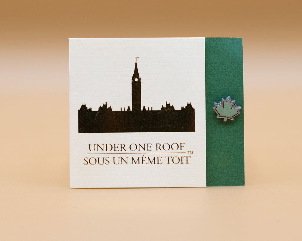 Maple Leaf Pin Pewter