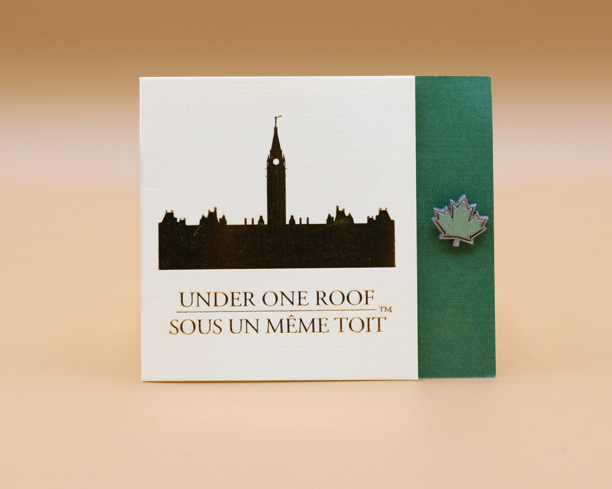 Maple Leaf Pin Pewter