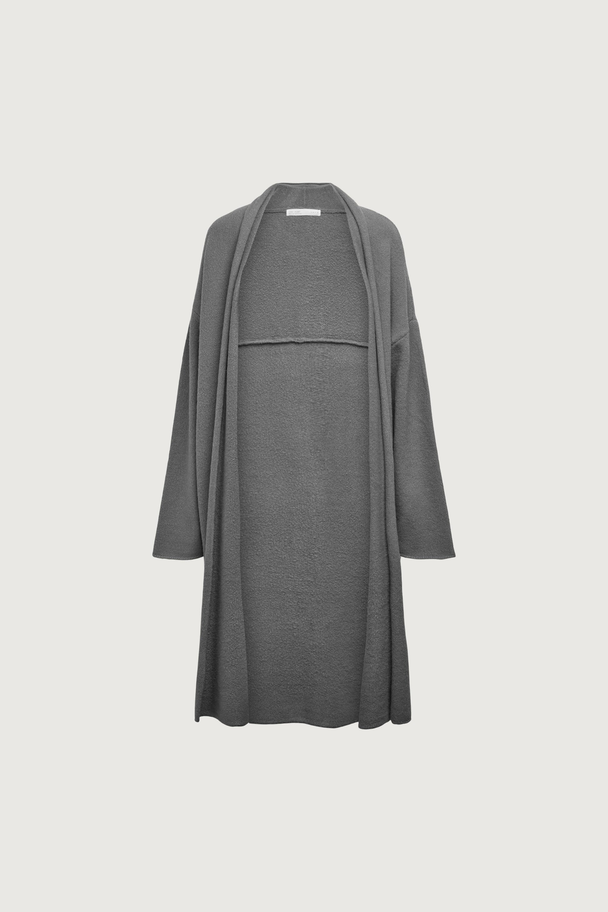 CARDIGAN LONG ET CONFORTABLE, OUVERT SUR LE DEVANT
