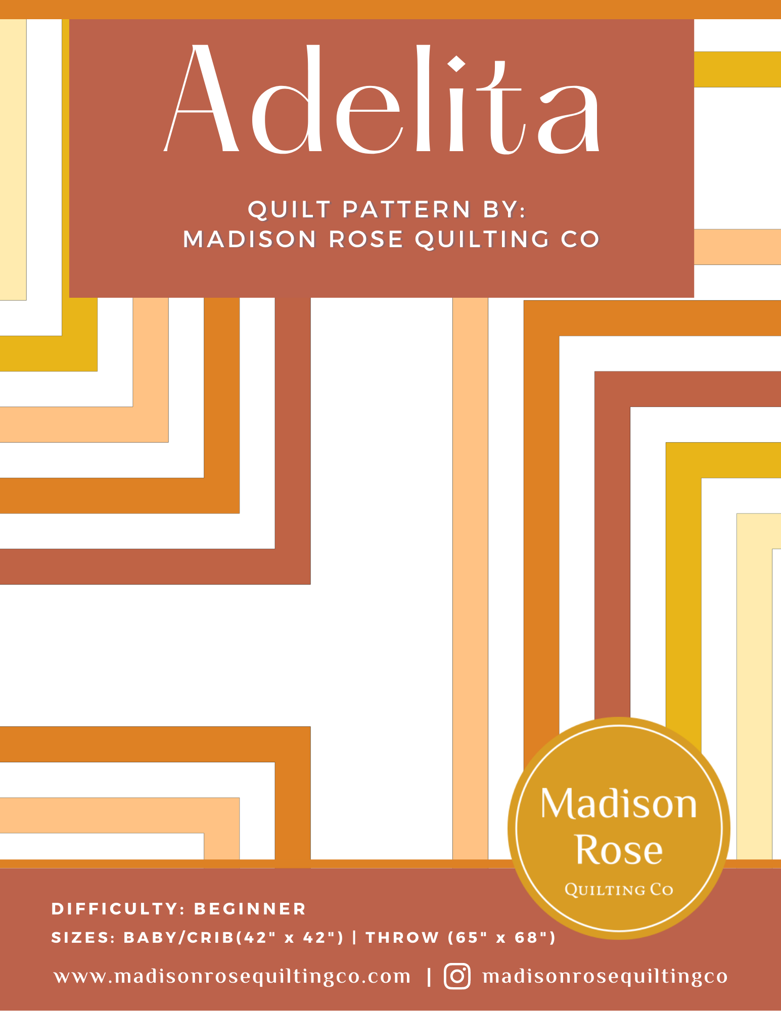 Adelita Quilt Kit