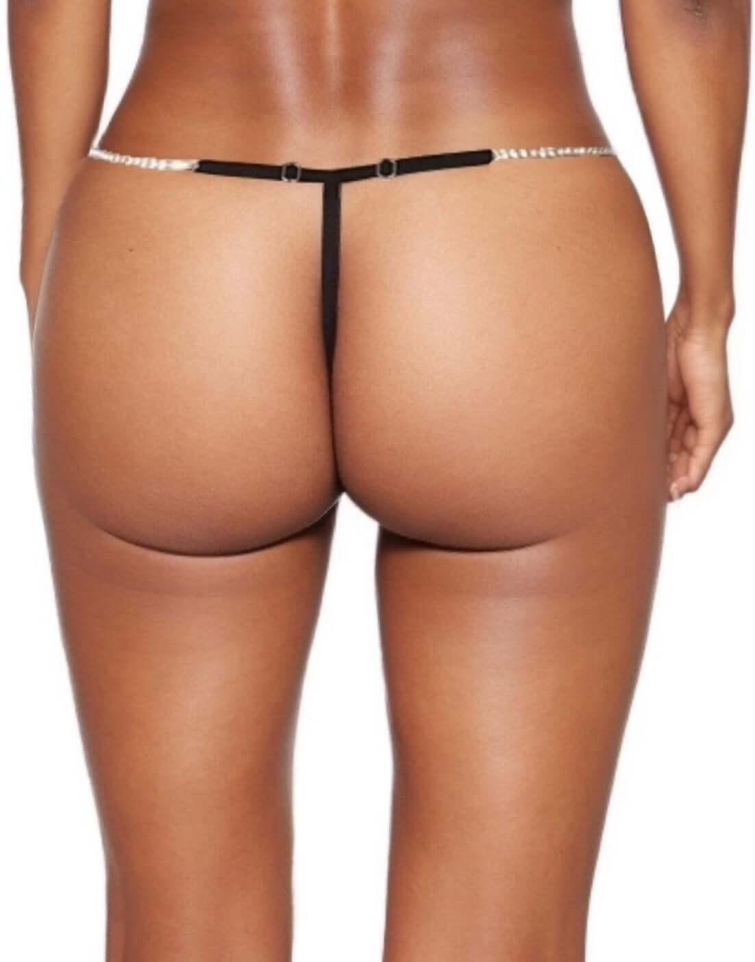 Adjustable Sides Rhinestone Thong, Eclipse
