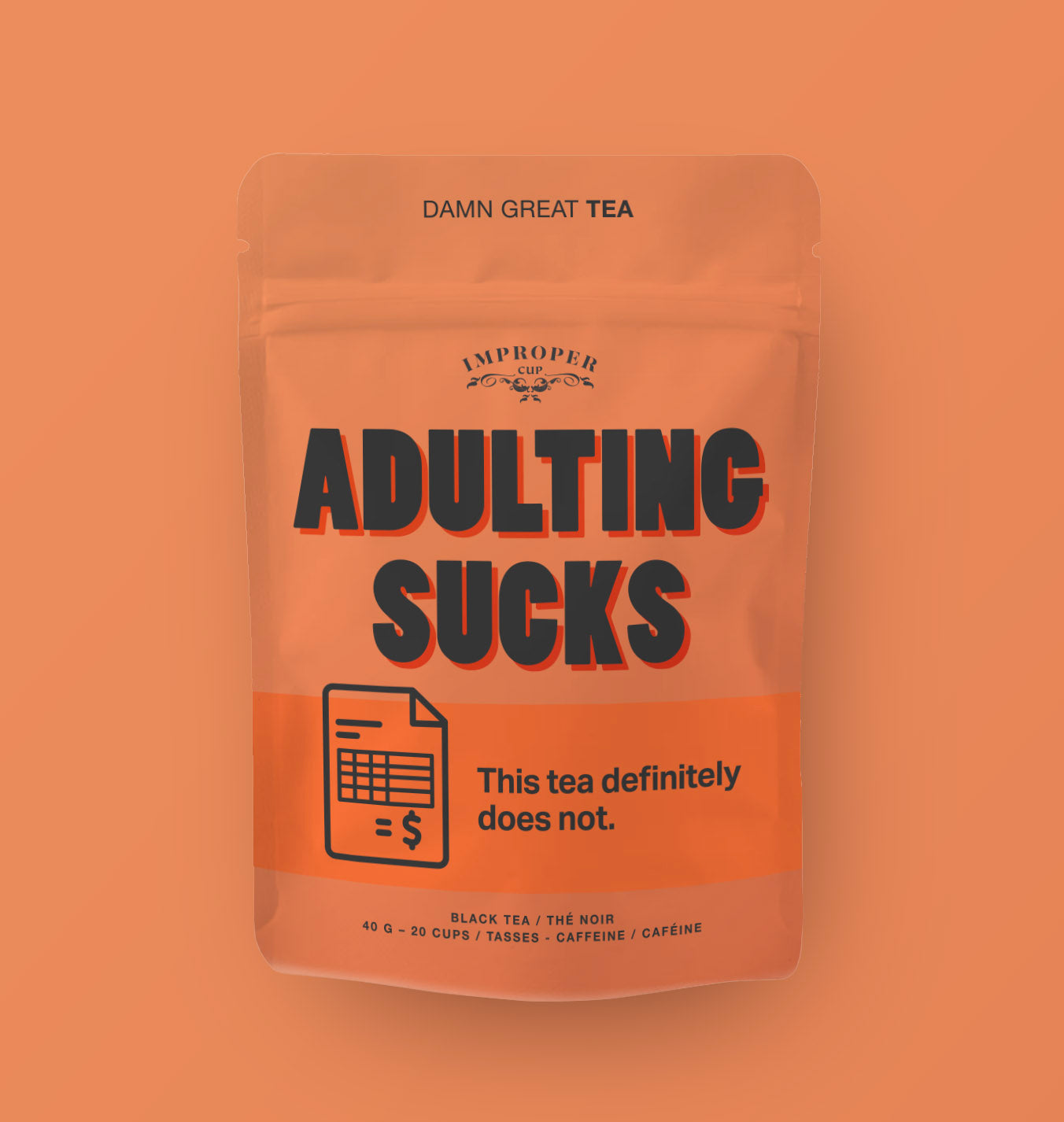 La vie d'adulte, c'est nul.