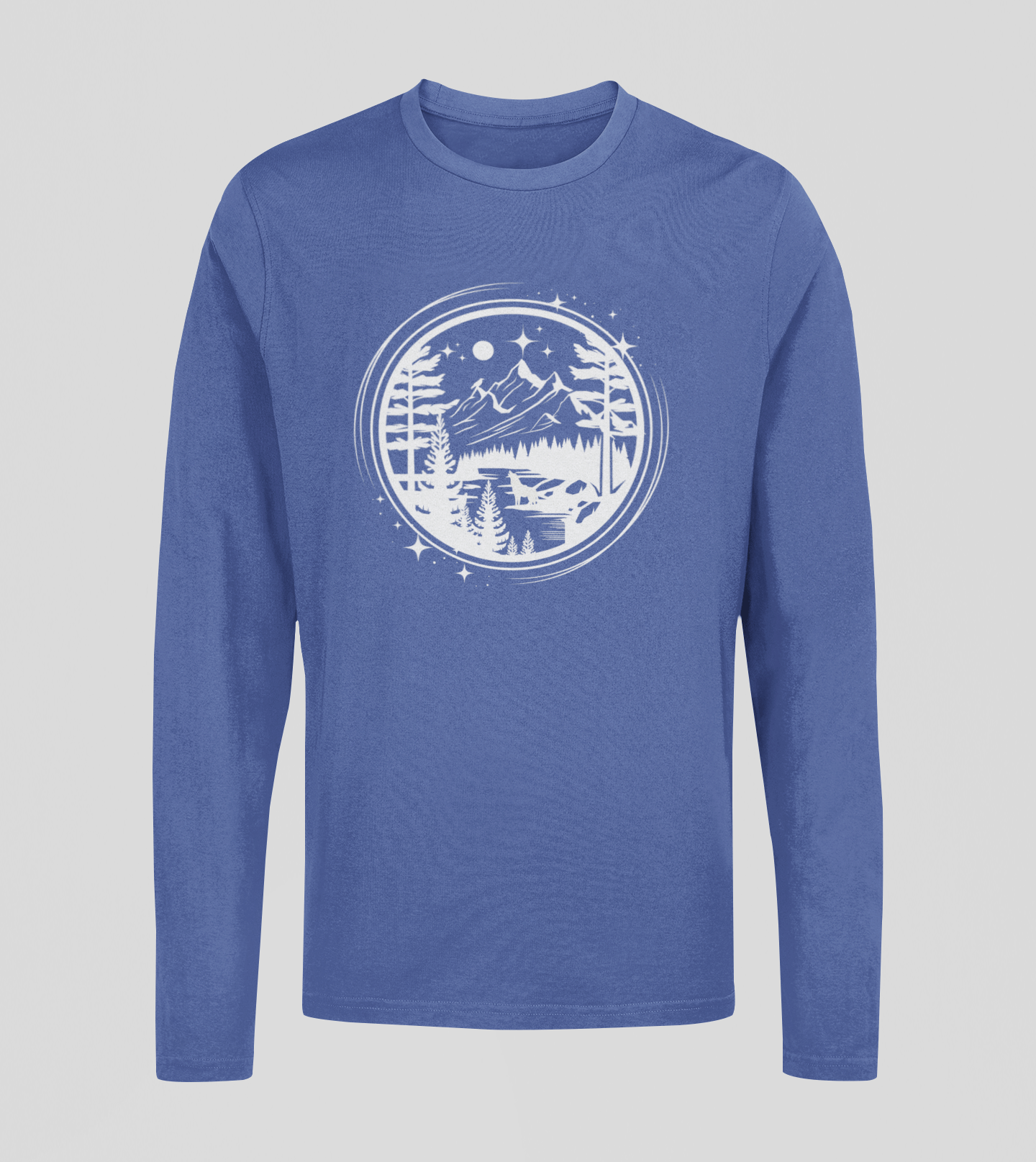 Adventure Awaits Unisex Long Sleeve Tee – Printed in Canada, Ocean Positive