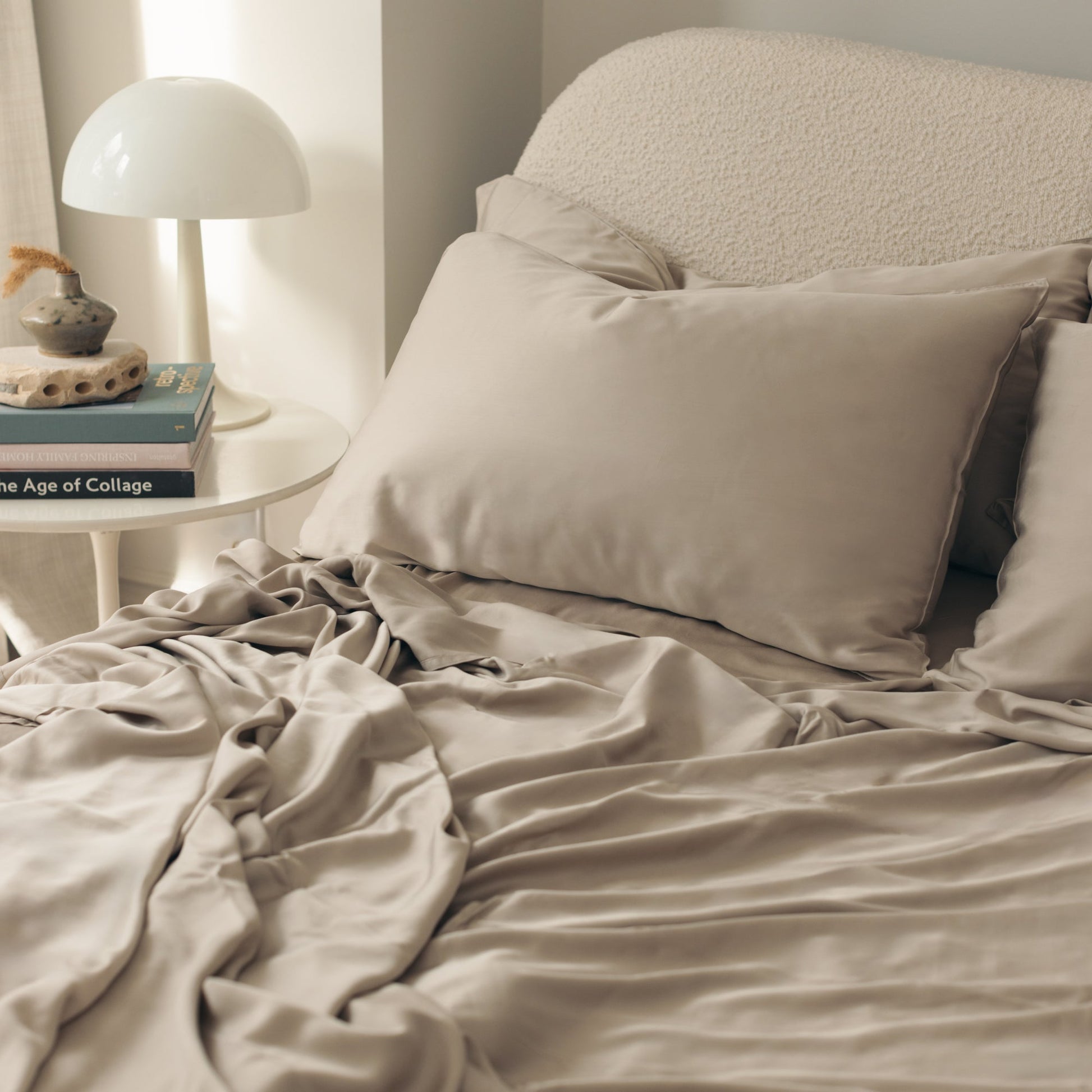 Organic Bamboo Sateen Bed Sheet Set