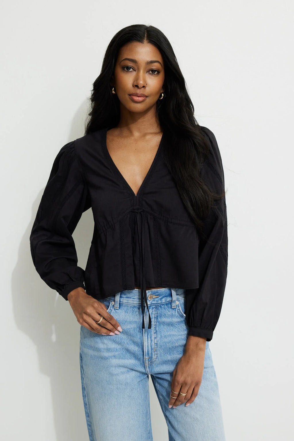 Chemisier à manches ballon