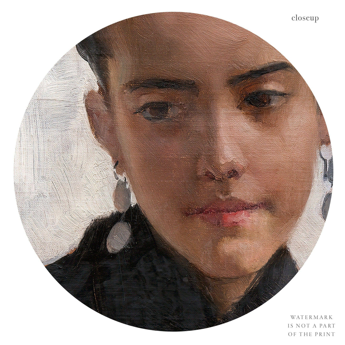 Albert Edelfelt Girl from Toledo Art Print – Vintage Portrait Wall Art