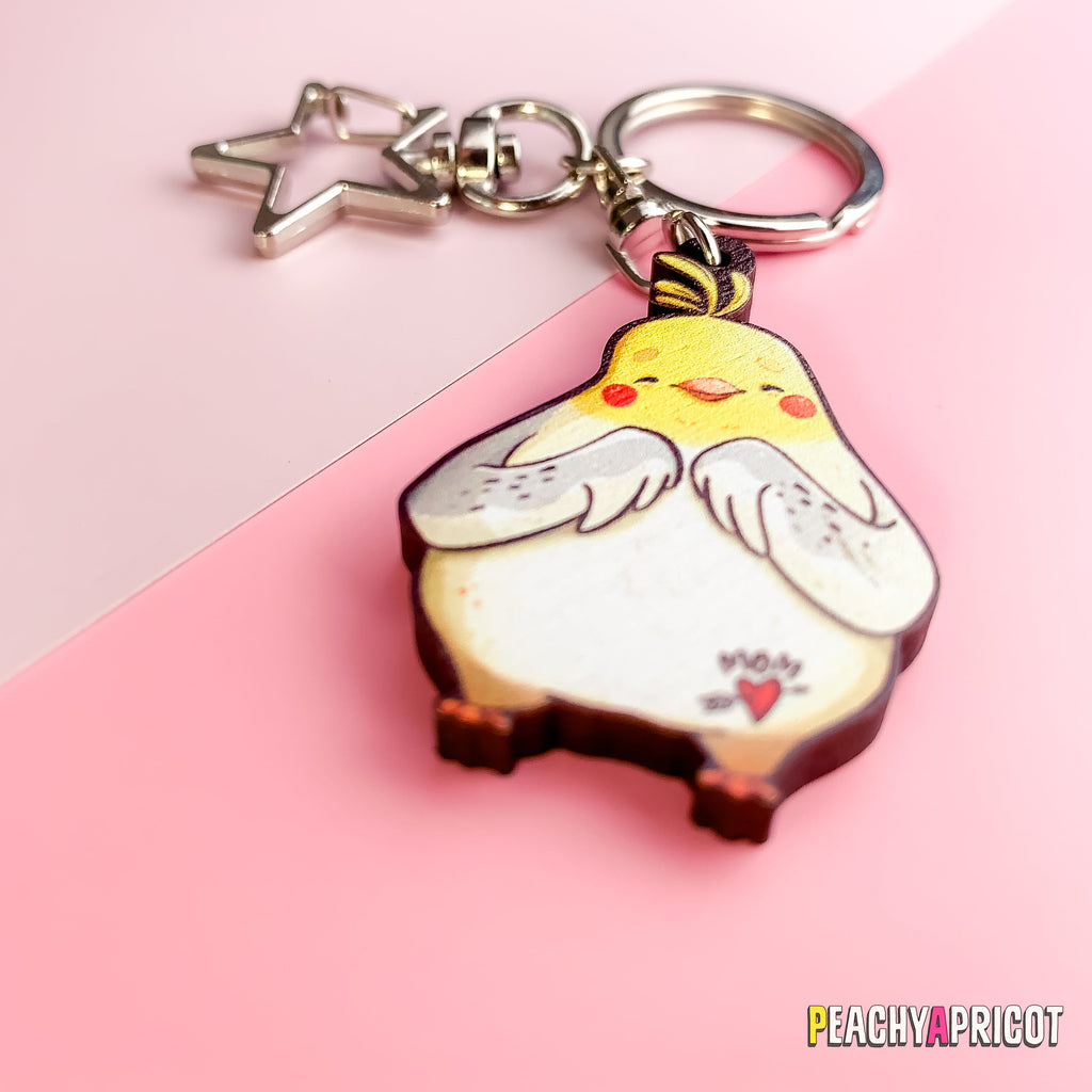 Porte-clés Alfred le Cockatiel