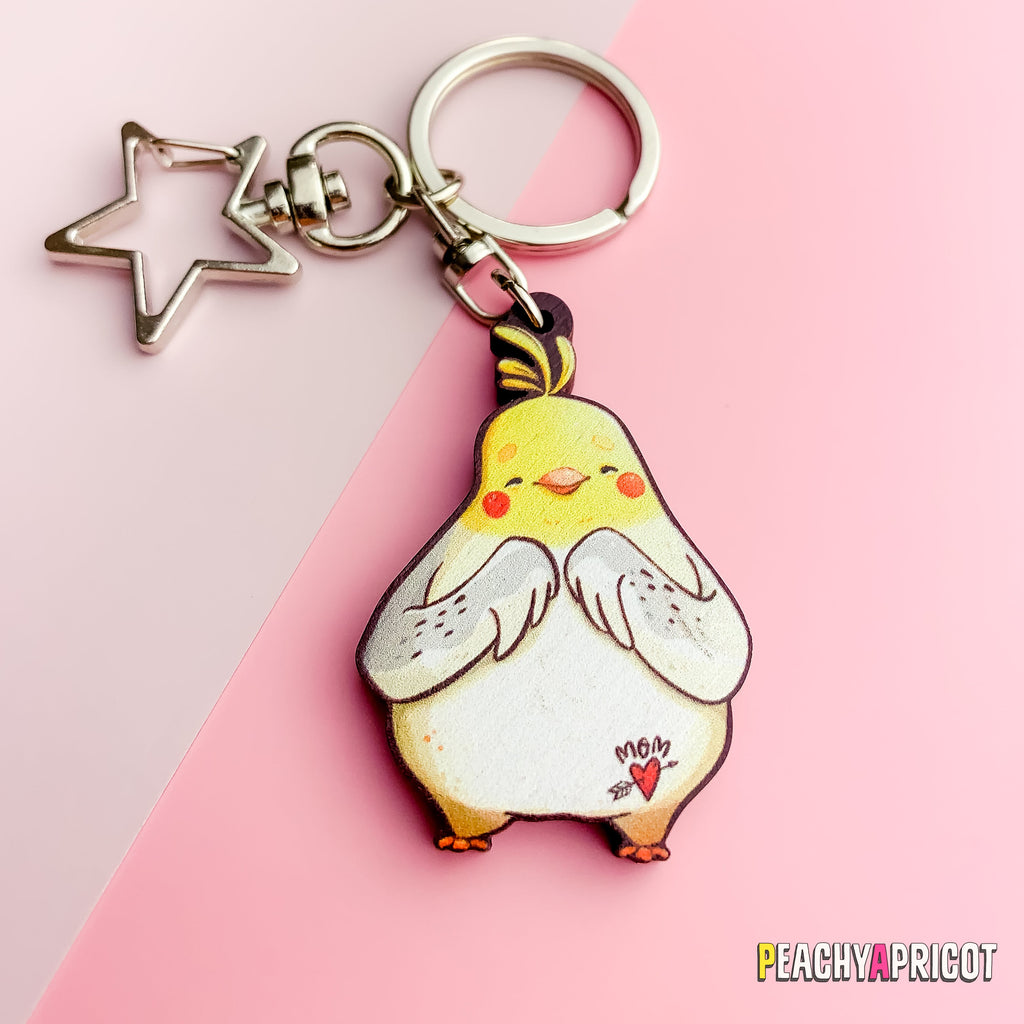 Porte-clés Alfred le Cockatiel