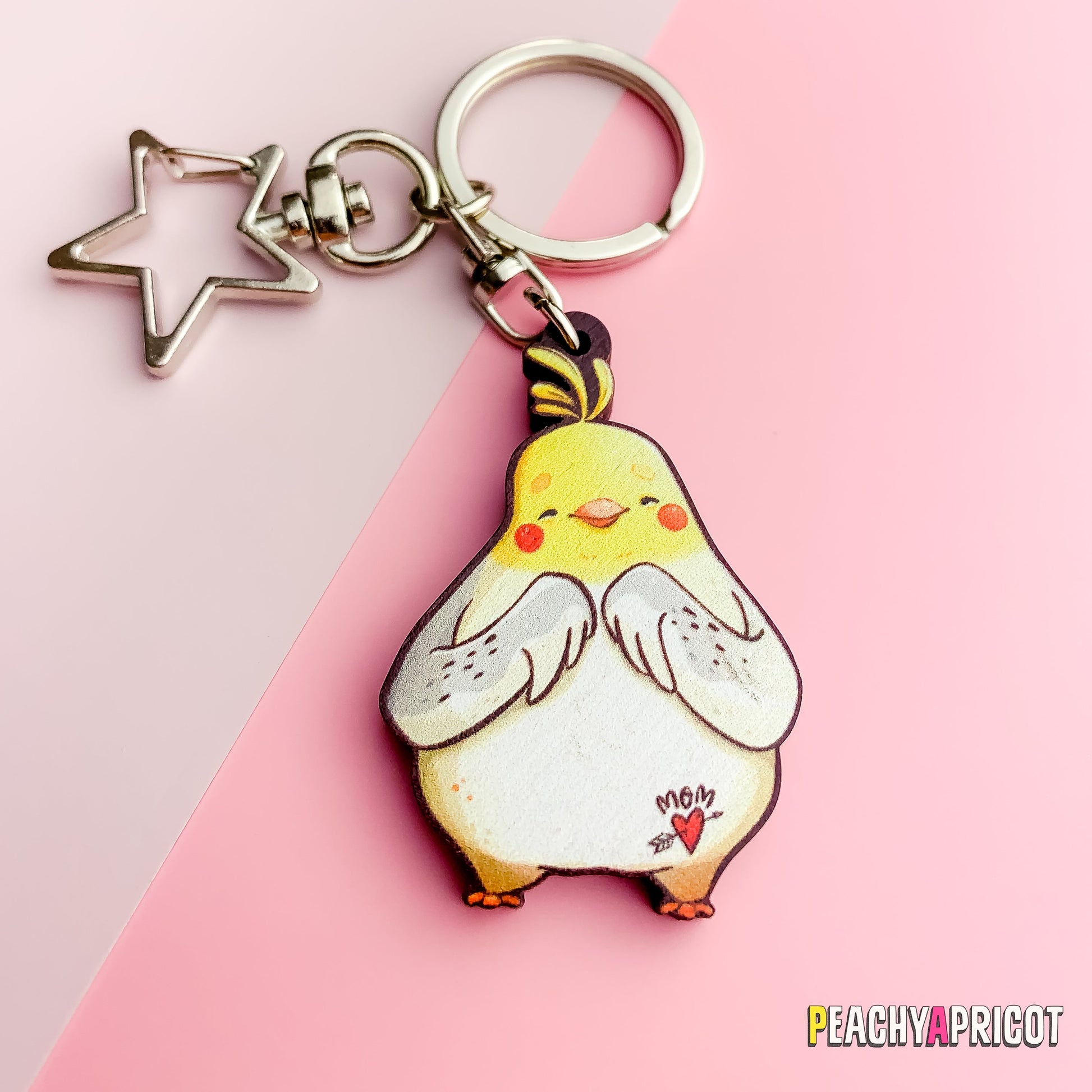 Porte-clés Alfred le Cockatiel