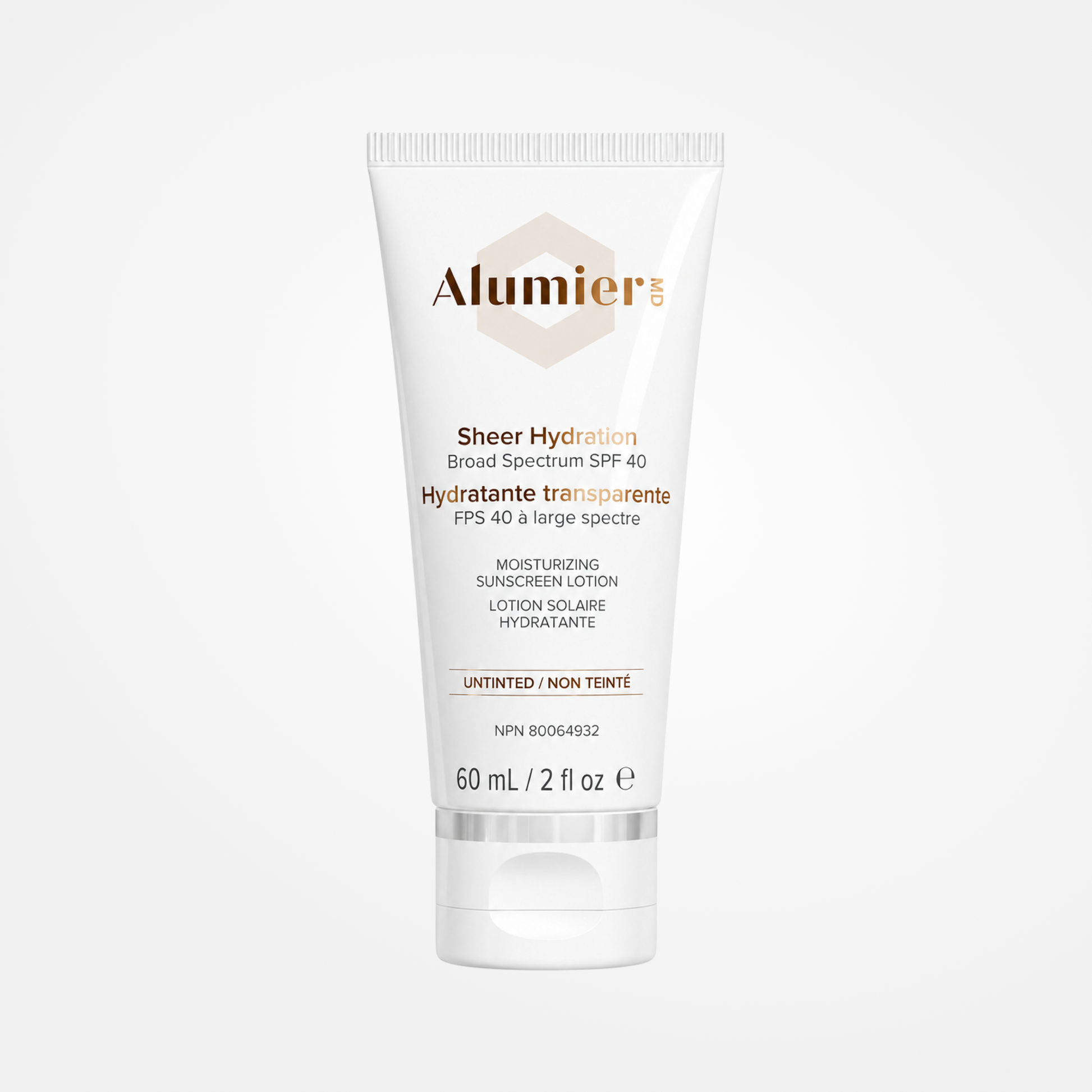 Alumier Sheer Hydration Broad Spectrum SPF 40 Untinted