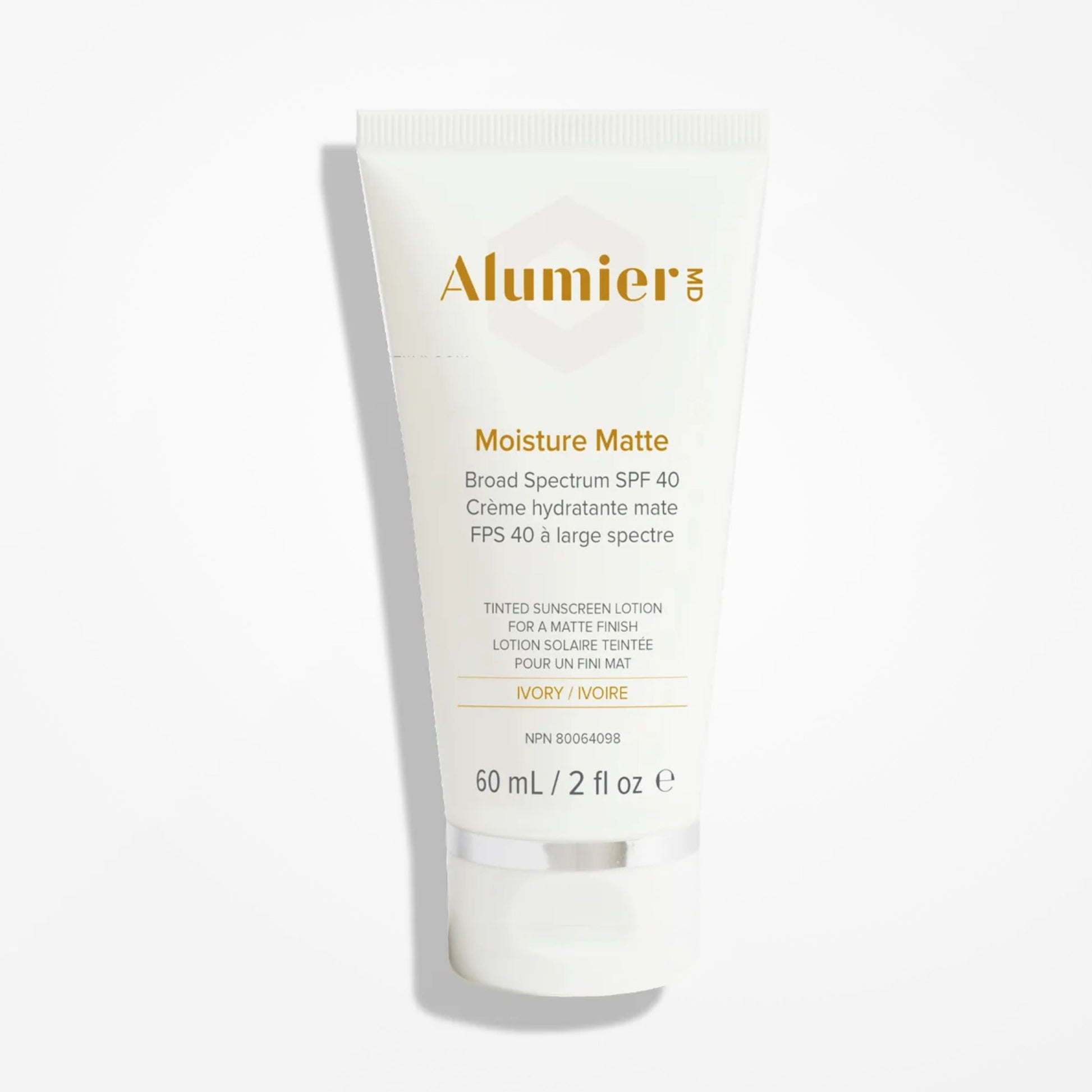 Alumier Moisture Matte Broad Spectrum SPF 40 Ivory