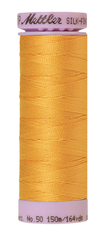 Fil de coton uni Mettler Silk-finition 50wt 164yd/150m Souci