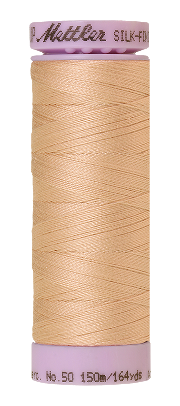 Mettler Silk-finish 50wt Solid Cotton Thread 164yd/150m Spanish Villa