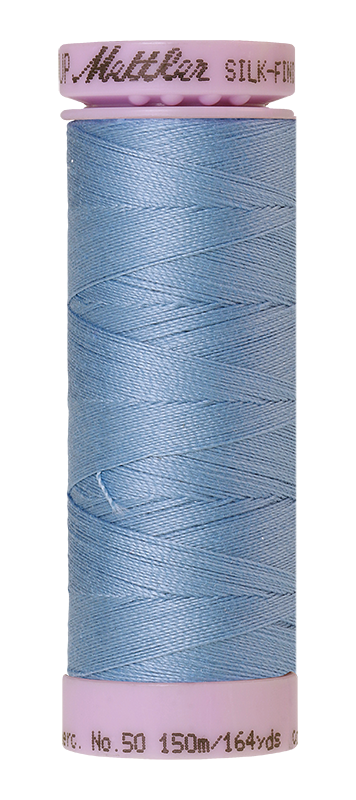 Fil de coton uni Mettler Silk-finition 50wt 164yd/150m Sweet Boy
