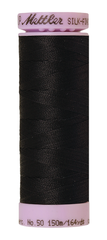 Fil de coton uni Mettler Silk-finition 50wt 164yd/150m Deep Well
