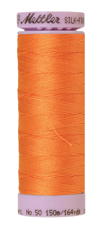 Fil de coton uni Mettler Silk-finition 50wt 164yd/150m Harvest