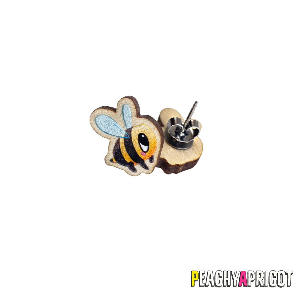 Boucles d'oreilles abeilles