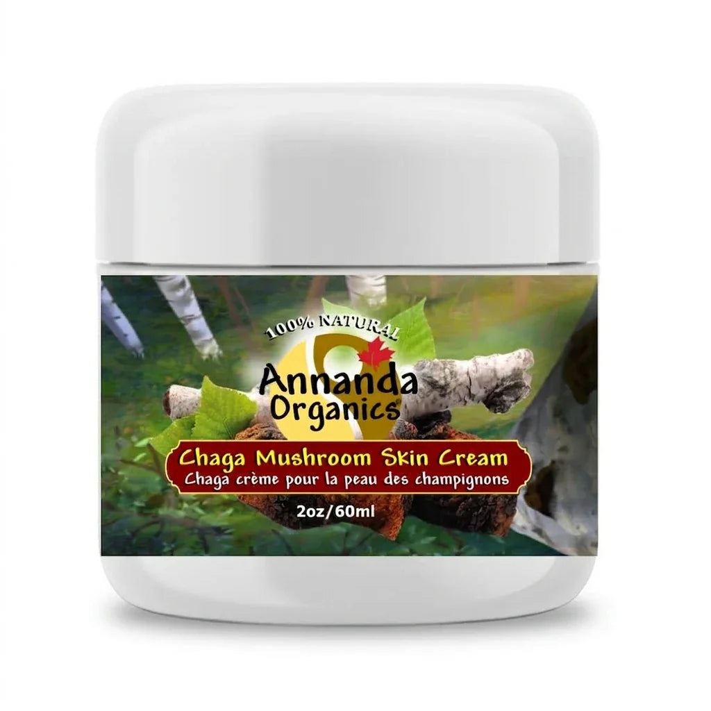 Chaga Skin Cream with Real Silk Amino Acids