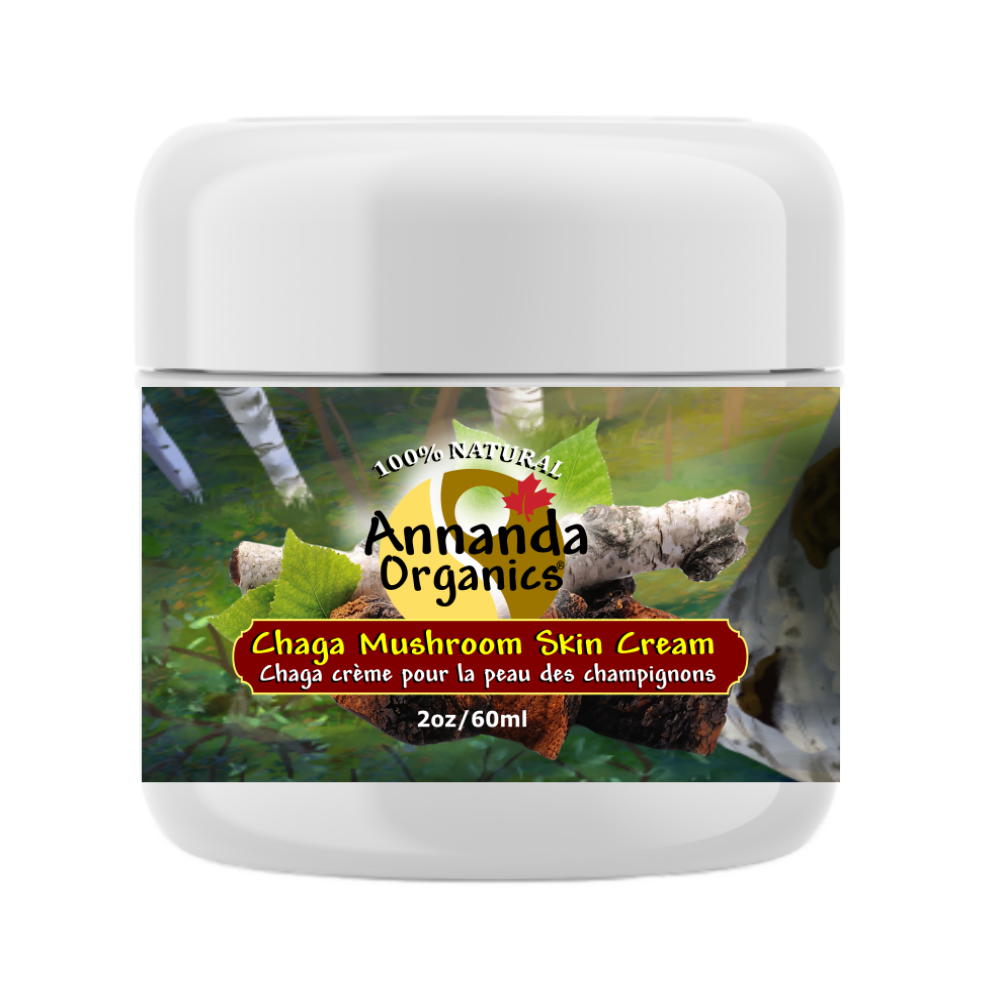 Chaga Skin Cream with Real Silk Amino Acids
