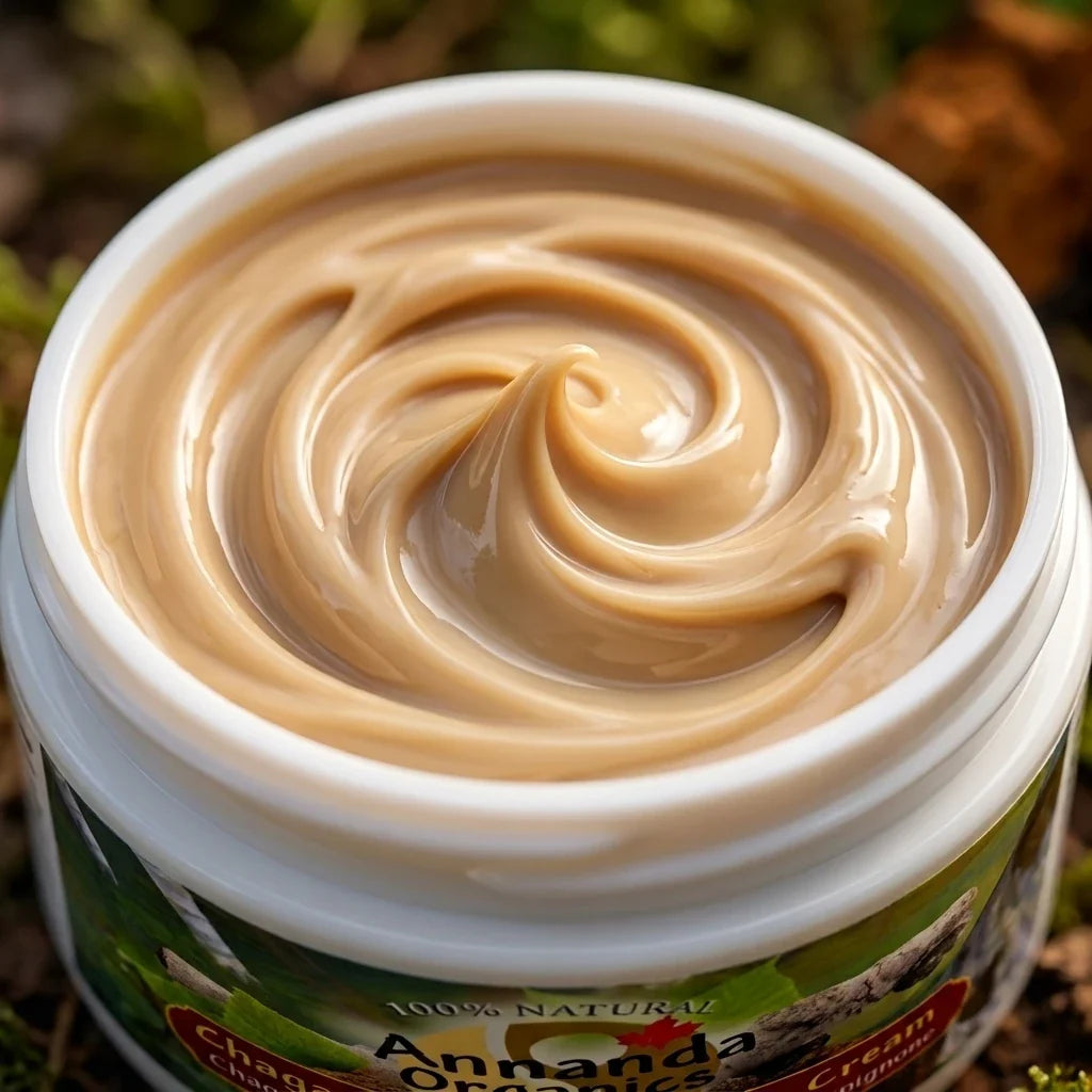Chaga Skin Cream with Real Silk Amino Acids