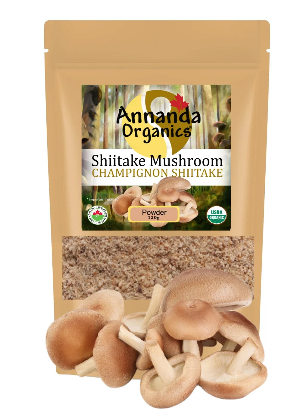 Organic Shiitake Mushroom Powder