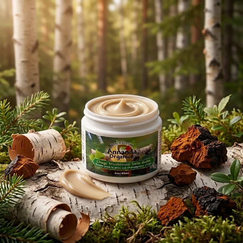 Chaga Skin Balm with Hemp Seed Oil