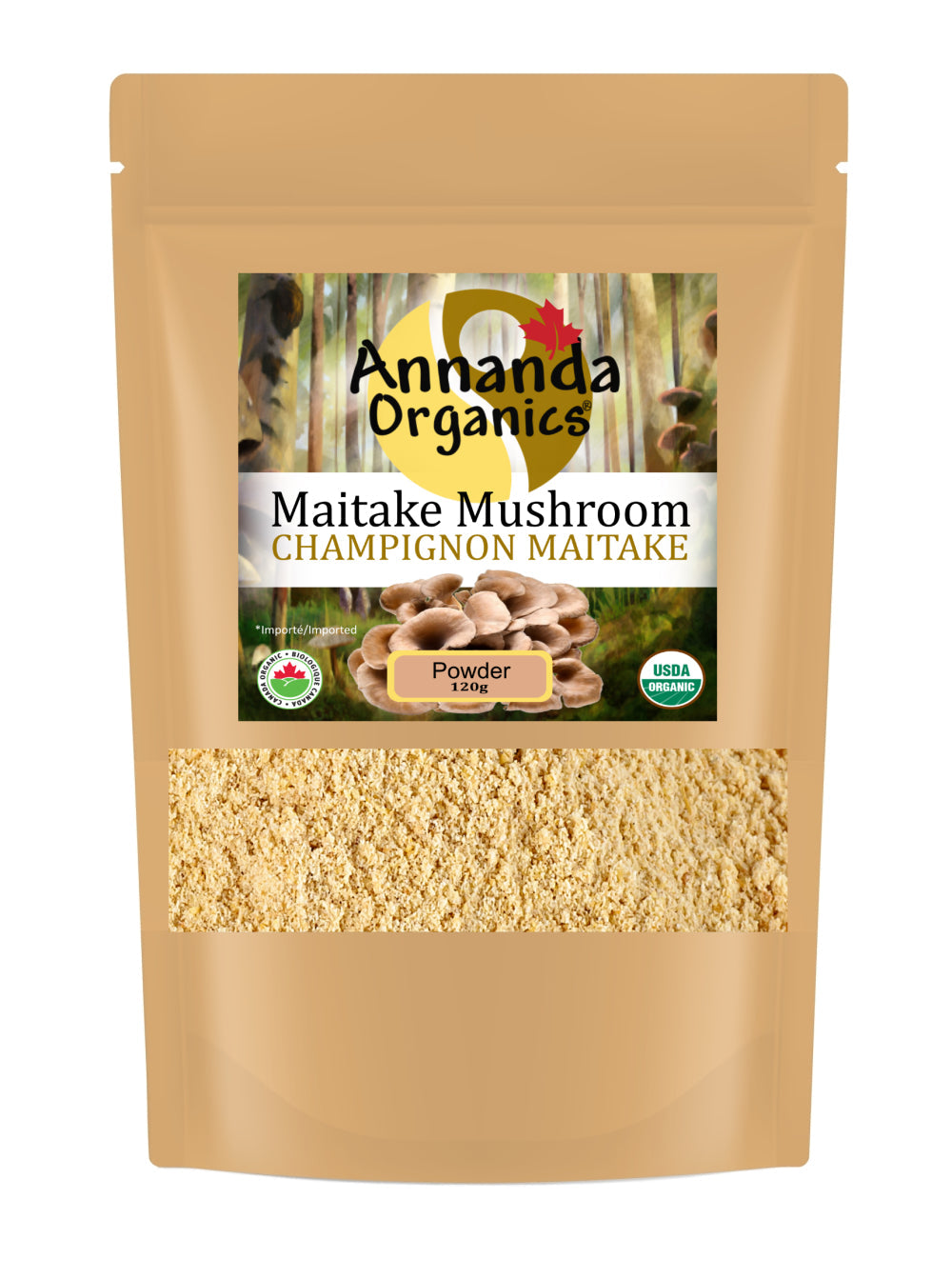 Organic Maitake Mushroom Powder