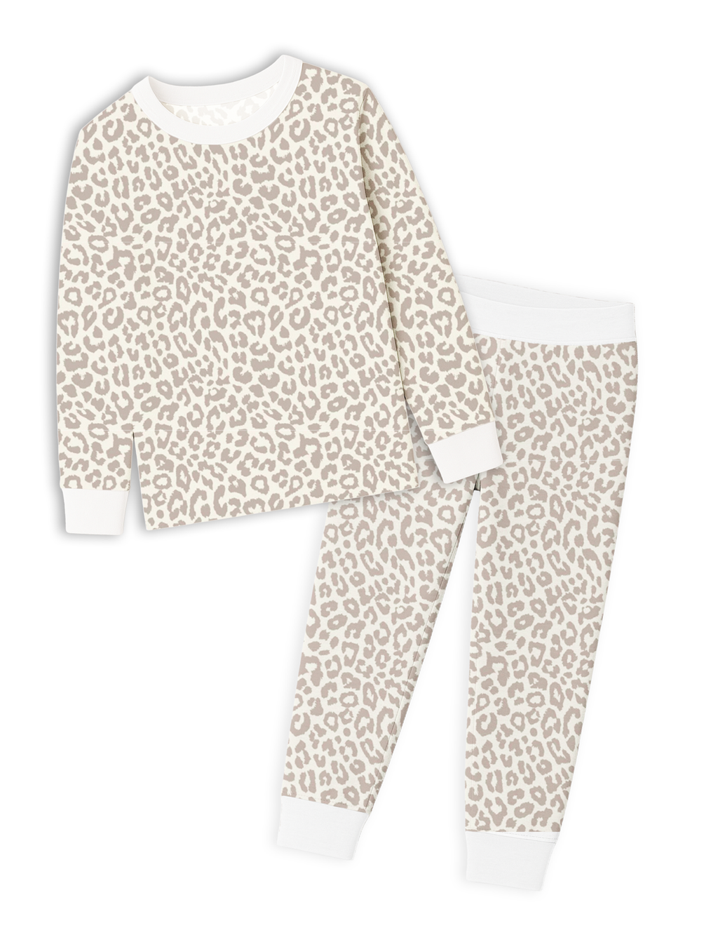 Léopard abricot - Deux pièces