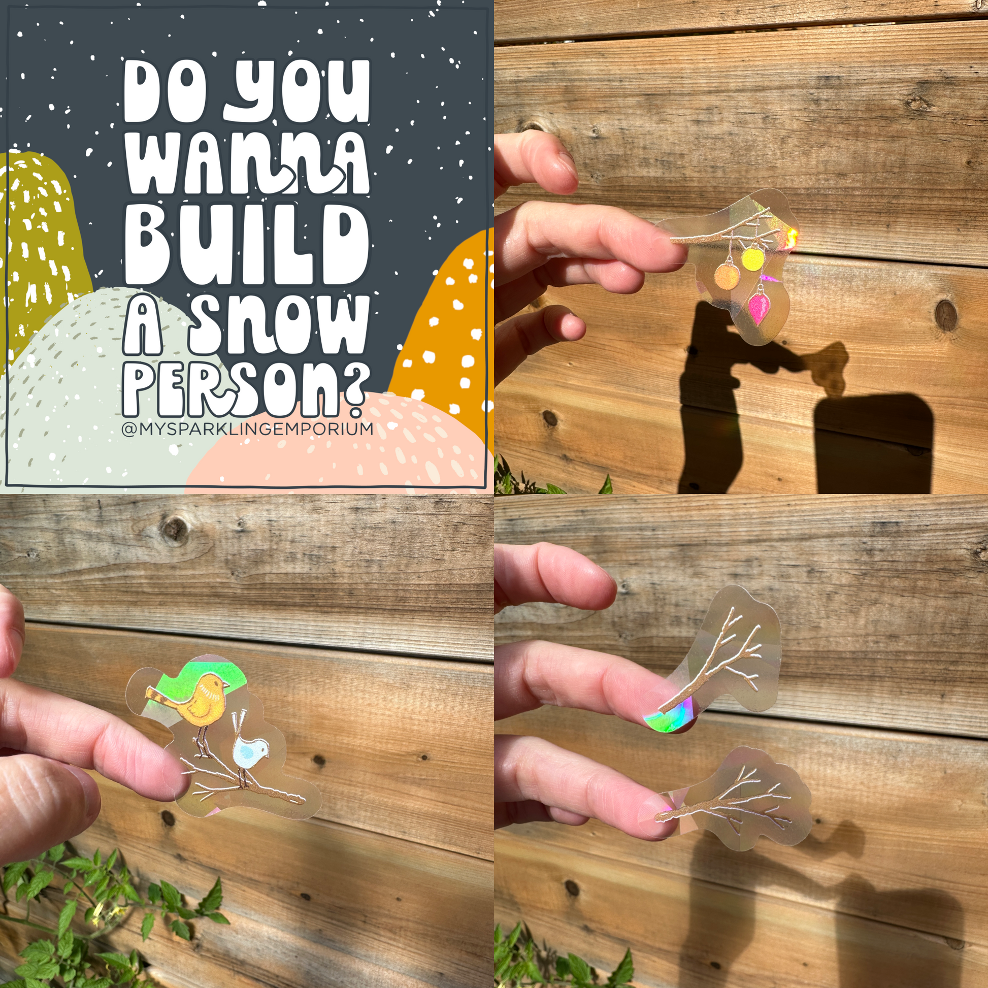 Sticker Set: Mystery Snowperson Kit