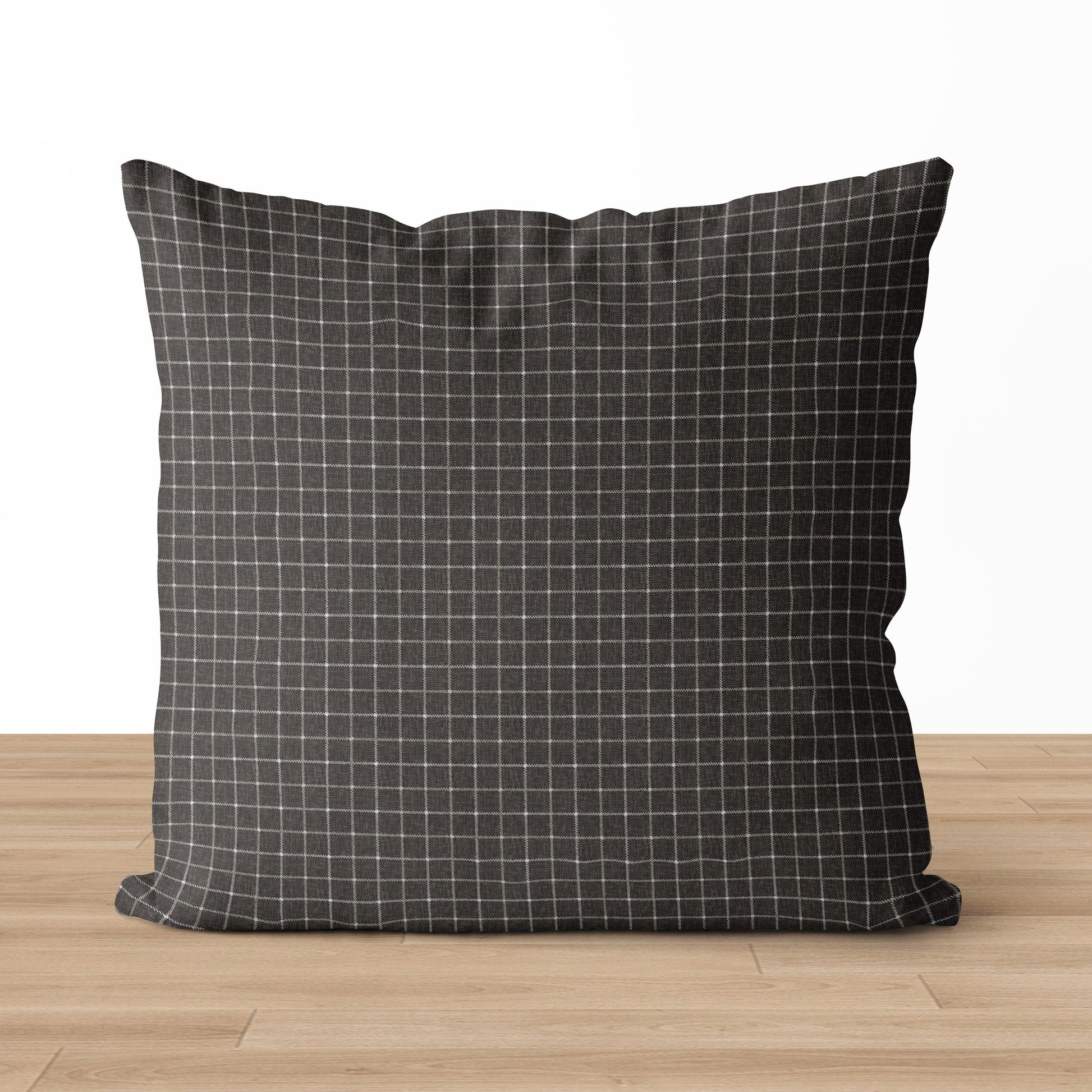 Theron | Housse de coussin Grey Gridlock 