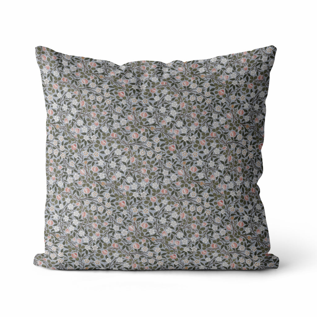 Sophia | Housse de coussin à fleurs bleues 