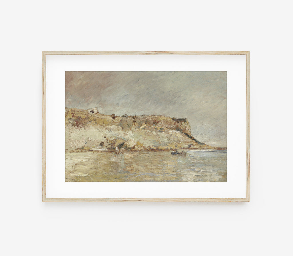 Vintage Warm Landscape Art Print L0115