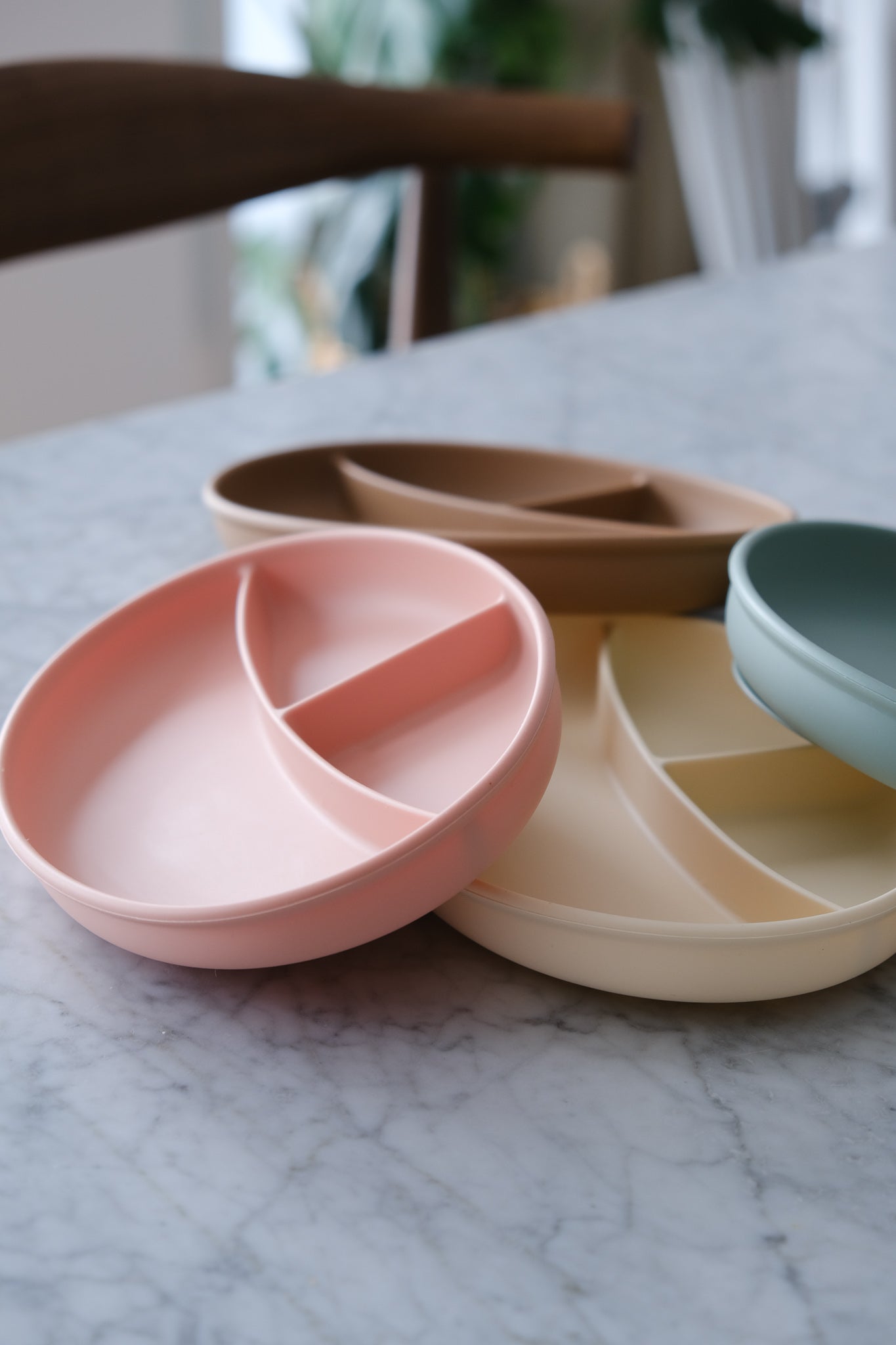 Silicone Divided Suction Plate