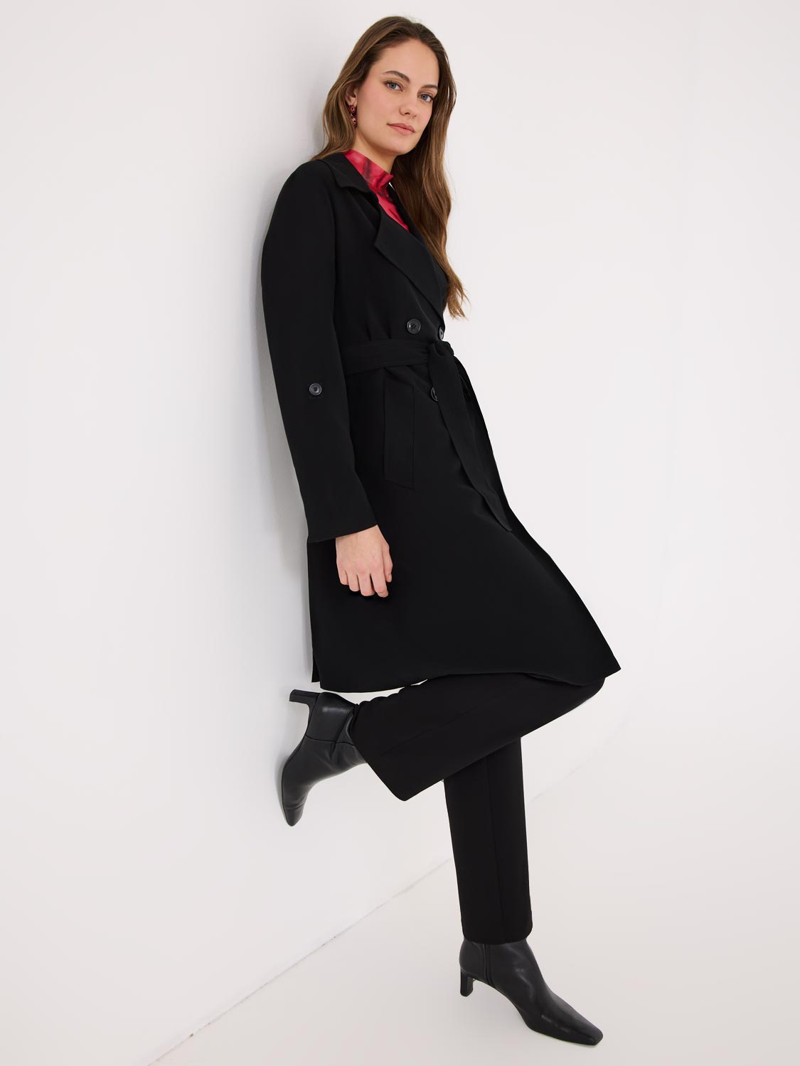 Trench-coat en sergé