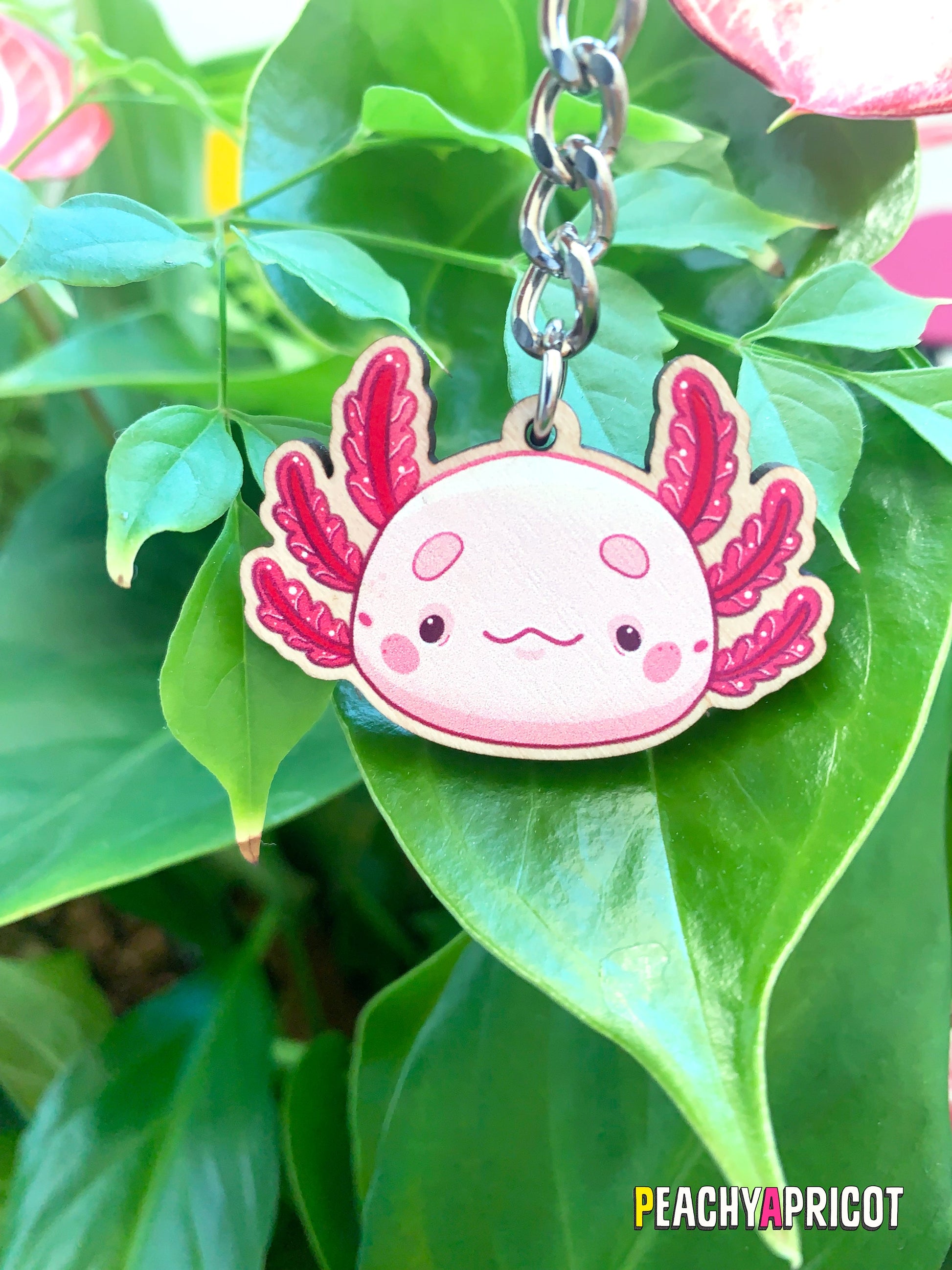 Porte-clés Axolotl