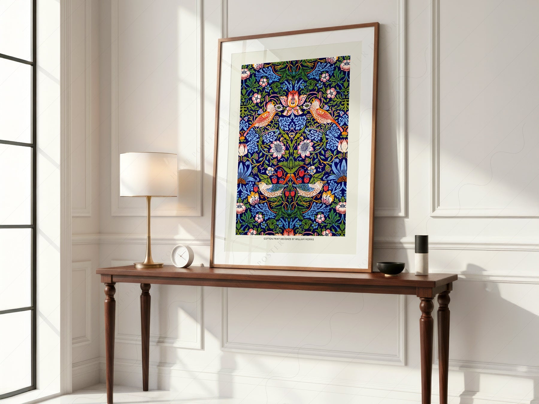 William Morris Strawberry Thief Art Print – Arts and Crafts Wall Decor