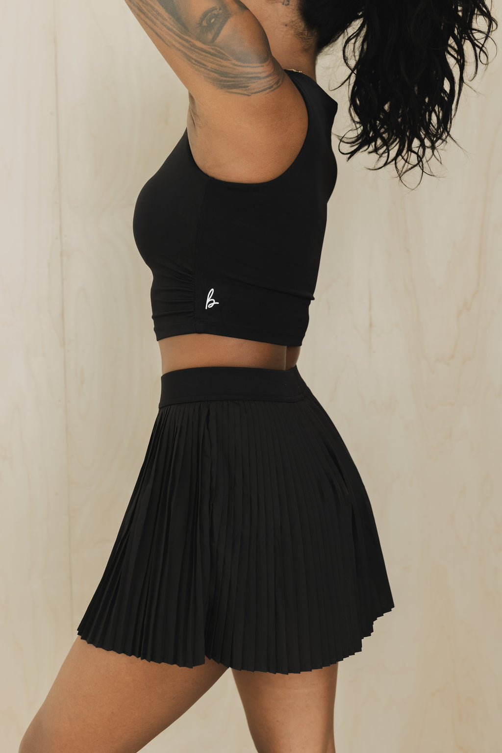 Micro Pleated Skirt