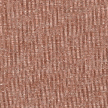 Mélange de lin teint en fil Brussels Washer - Redrock, 1/4 yard