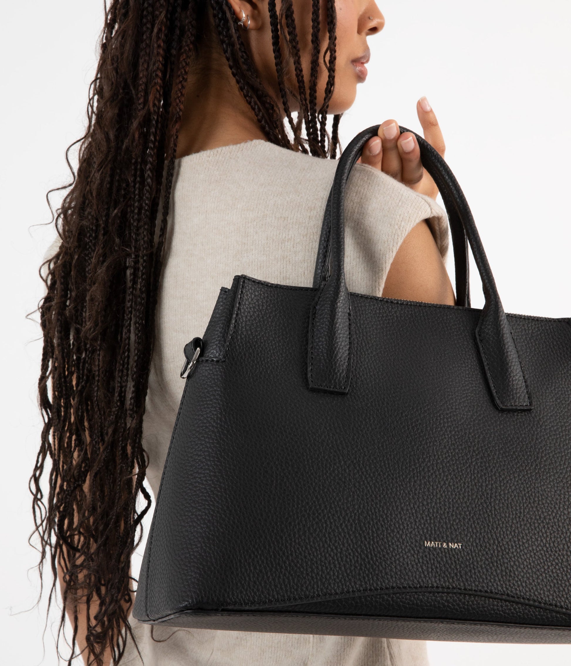 NEVADA Vegan Satchel - Purity