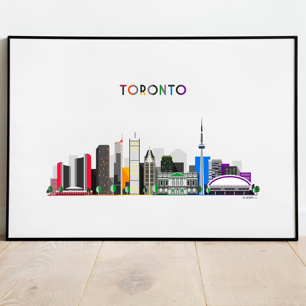 Toronto Cityscape ART PRINT