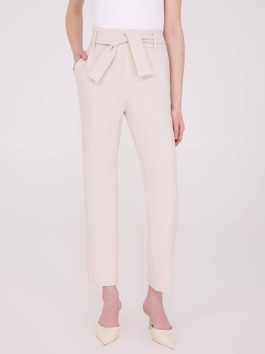 Pantalon slim avec ceinture