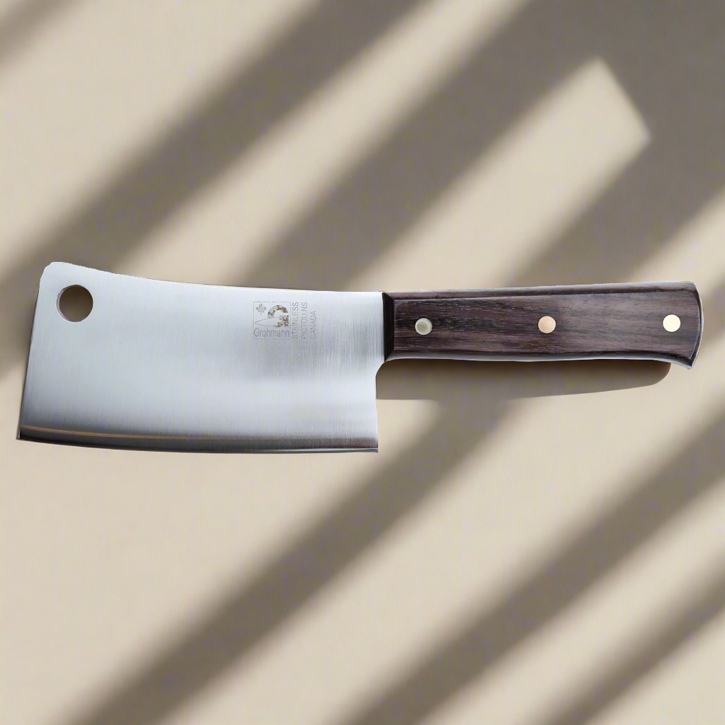 Chef's Cleaver 6" Blade Rosewood Handle | Full tang